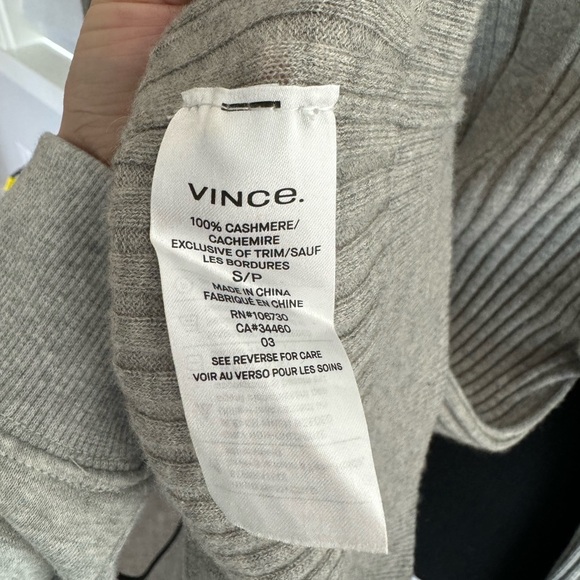 Vince robbed fitted cardigan - Picture 4 of 4